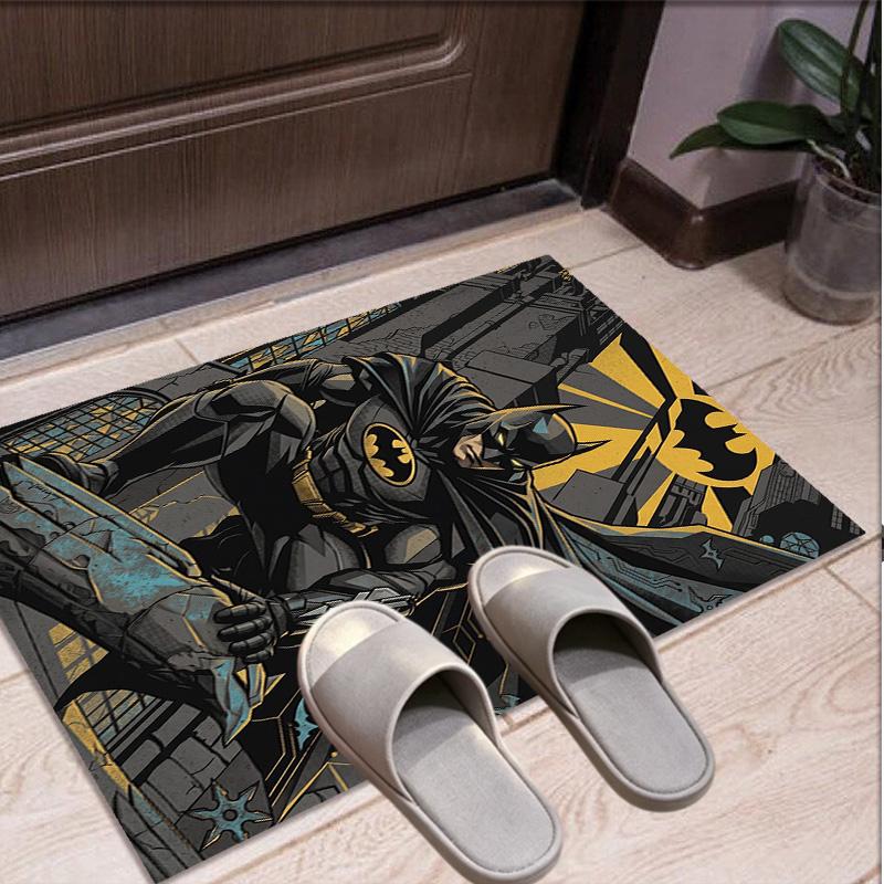 Batman Pattern Rug, Indoor/Outdoor Mat, for Picnic, Gameroom, Bedroom, Office, Living Room, Home Decor Carpet, Birthday Gift