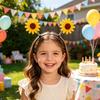 Cartoon Hoofdband Lente Design Lachend Patroon Steen Papier Schaar Decoratie Haarband Stabiel om te Dragen Haaraccessoire