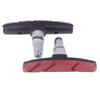 1Pair Bike Brake Pads V-Brake Rubber Road Bike Brake Holder Pads Shoes Blocks Rim Brake Anti-Resistance Cycling Accessories