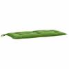 Garden Bench Cushions 2 Pcs Melange Green 100 X 50 X 7 Cm Fabric