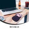 KESYOO Mouse Pad Wrist Cushion Paw Cat Wrist Rest Cute Cat Paw Ergonomic Comfortable Wrist Arm Rest Durable Sakura Pink 270x200mm Anti-Slip