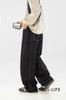 Jean Large Large Baggy Lâche Taille 2XL IAN-LIFE Jeans pour Homme, Pantalon, Silhouette, Pantalon, Coupe, Noir,