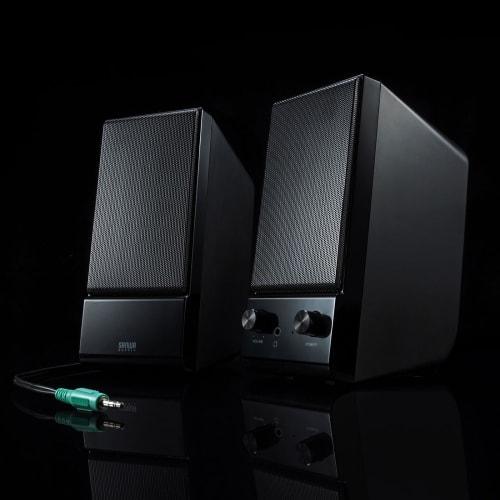 SANWA SUPPLY Multimedia Speaker MM-SPL14BKN