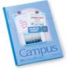 KOKUYO Campus Clear Notebook Cover with Customizable Cover Positive Relaxing Design B5 Size Sky Blue - & - - NTC-CB5-L1-LB