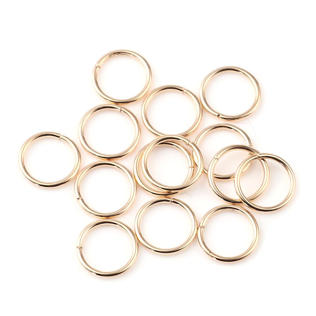 200 PCs/Set Multi-size Multi-Color Iron Based Alloy Open Jump Rings Findings Circle Ring for Making Jewelry DIY 3-12mm Wholesale