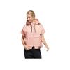 Adidas Detachable Hooded Slim Fit Sports Jacket Women Jacket Pink GT4405
