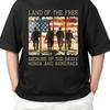 Land Of The Free Because Brave Honor And Remember For Adult S 4xl T Shirt
