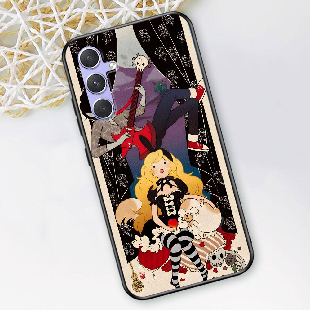 Adventure Fionna & Cake Time Case for Samsung Galaxy A51 A53 A54 A31 A52 A12 A13 A21s A22 A32 A11 A22 A33 A41 TPU Phone Cover