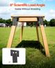 Compound Angle Platform Brackets Fit 3.5x3.5 In/88.9x88.9 Mm Lumber 8 Pcs