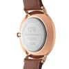 Daniel Wellington DW Men's Classic Multi-Eye 40 St Mawes RG Amber Watch, Elegant Luxury Watch, Popular Gift, Leather