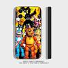 Five-Nights-At-Freddys F-Fnaf Průhledný silikonový kryt pro iPhone 17,16,15,14,13,12,11Pro,Max,Mini,XS,X,8,Plus Nárazuvzdorný černý kryt