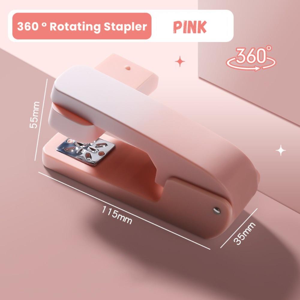 360 Grad Drehbarer Hefter Farbverlauf Schwerlasthefter Langer Hefter Buchbindebedarf