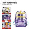 2025 Purple Ita Waterproof Backpack for College Students - Book, Swim, and Summer Storage