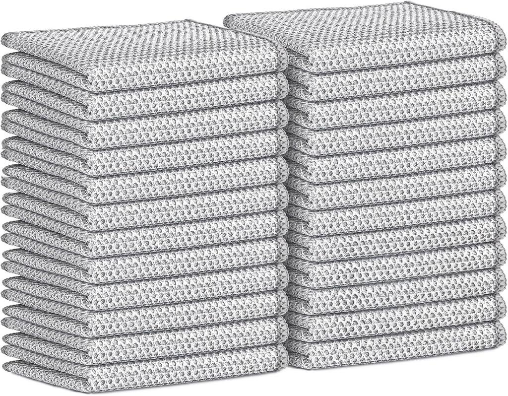 Multipurpose Wire Dishwashing Rag for Wet and Dry, Multipurpose Cleaning Pads, Steel Scrubber Non Scratch Wire Dishcloths for Cookware, Sinks, Dishes