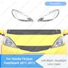 Headlamp Lamp Lens Shell Cap For Honda Fit/Jazz Hatchback 2011-2013 Car Headlight Lampshade Transparent Cover Auto Accessories