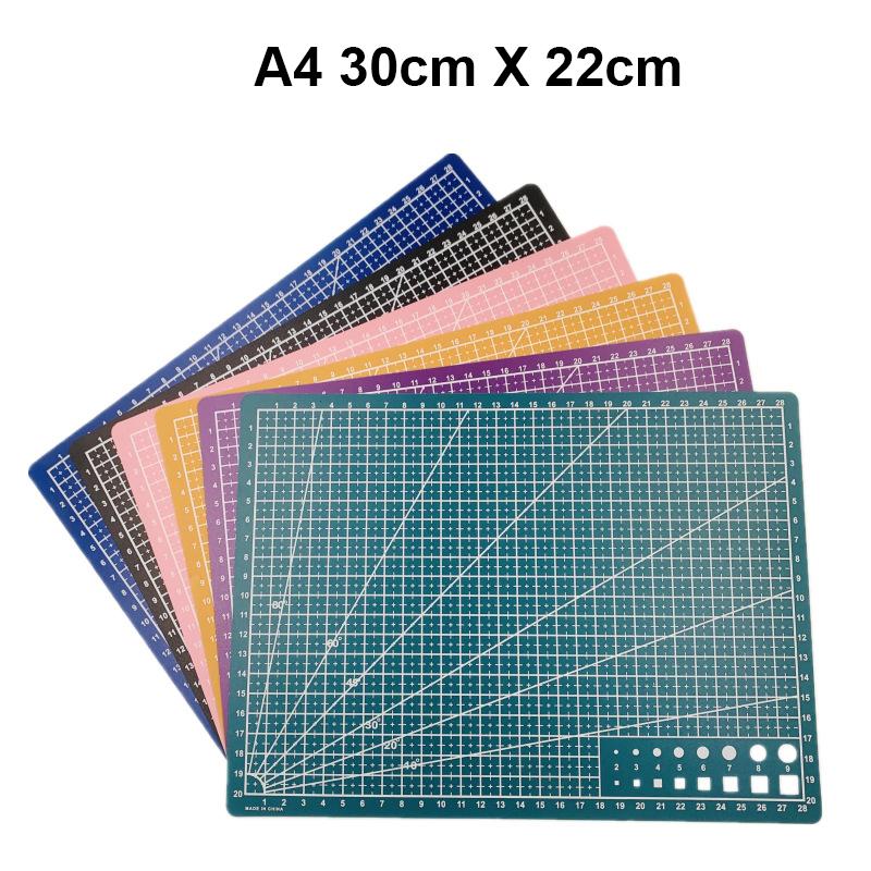 Workbench Cutting Mat A3 A4 A5 PVC Craft Cutting Pad Protective Board For Leather Sewing Engraving DIY Knife Craft Supplies Set