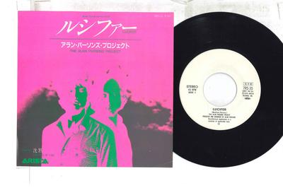 7inch Record ALAN PARSONS PROJECT  Lucifer  Damned If I Do 7RS35PROMO ARISTA 1979 Japan Rock Used