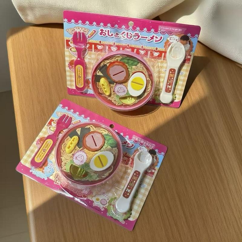 Creative Fun Ice Cream Feeding Toys Set For Food Feeding Early Education Strawberry Pudding Toy Playing Houses Toys For Children