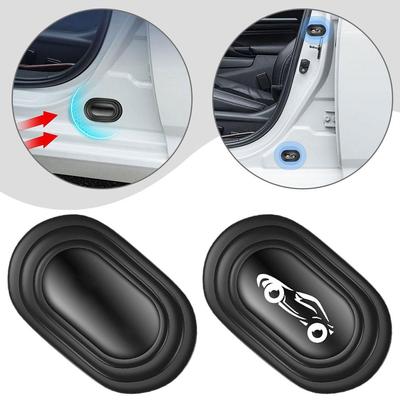 Coussinets en Silicone Anti-Collision pour Portière de Voiture Amortisseur Tampon Anti-Choc Accessoires Silencieux Autocollants Protection Joint Sonore J9X7