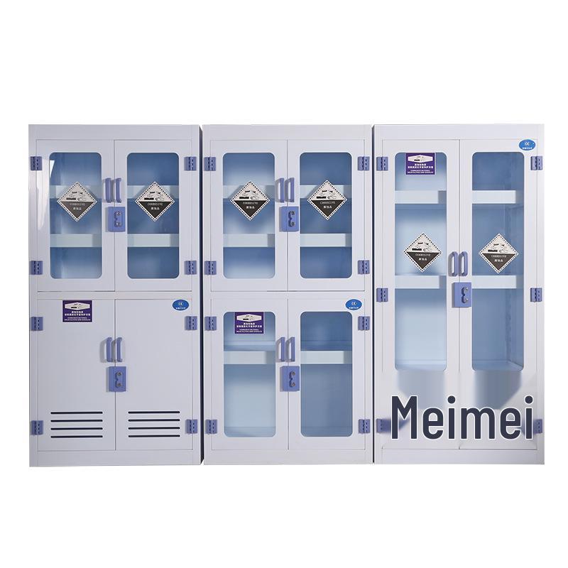Corrosion-Resistant PP Acid & Alkali Safety Cabinet with Double Lock for Chemical Storage