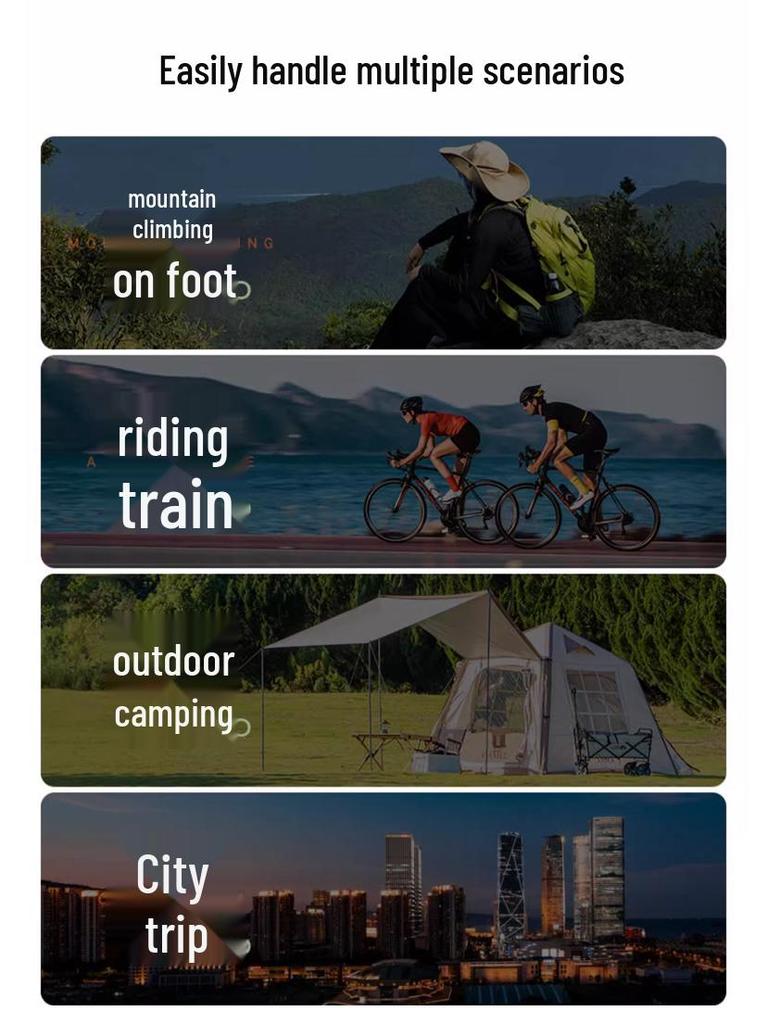 40L Waterproof Multifunctional Hiking & Cycling Backpack