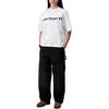 Carhartt WIP Womens S/S Archive Script T-Shirt Comfortable Simple Round Neck Short Sleeve Women tops I036042-02-XX
