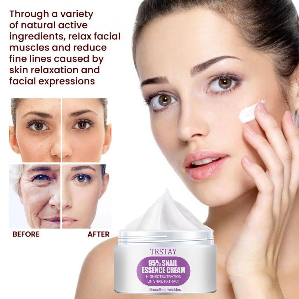 Brightening Anti-aging Cream, Slows Down Collagen Loss, Rejuvenates Skin, Reduces Wrinkles, and Anti-aging