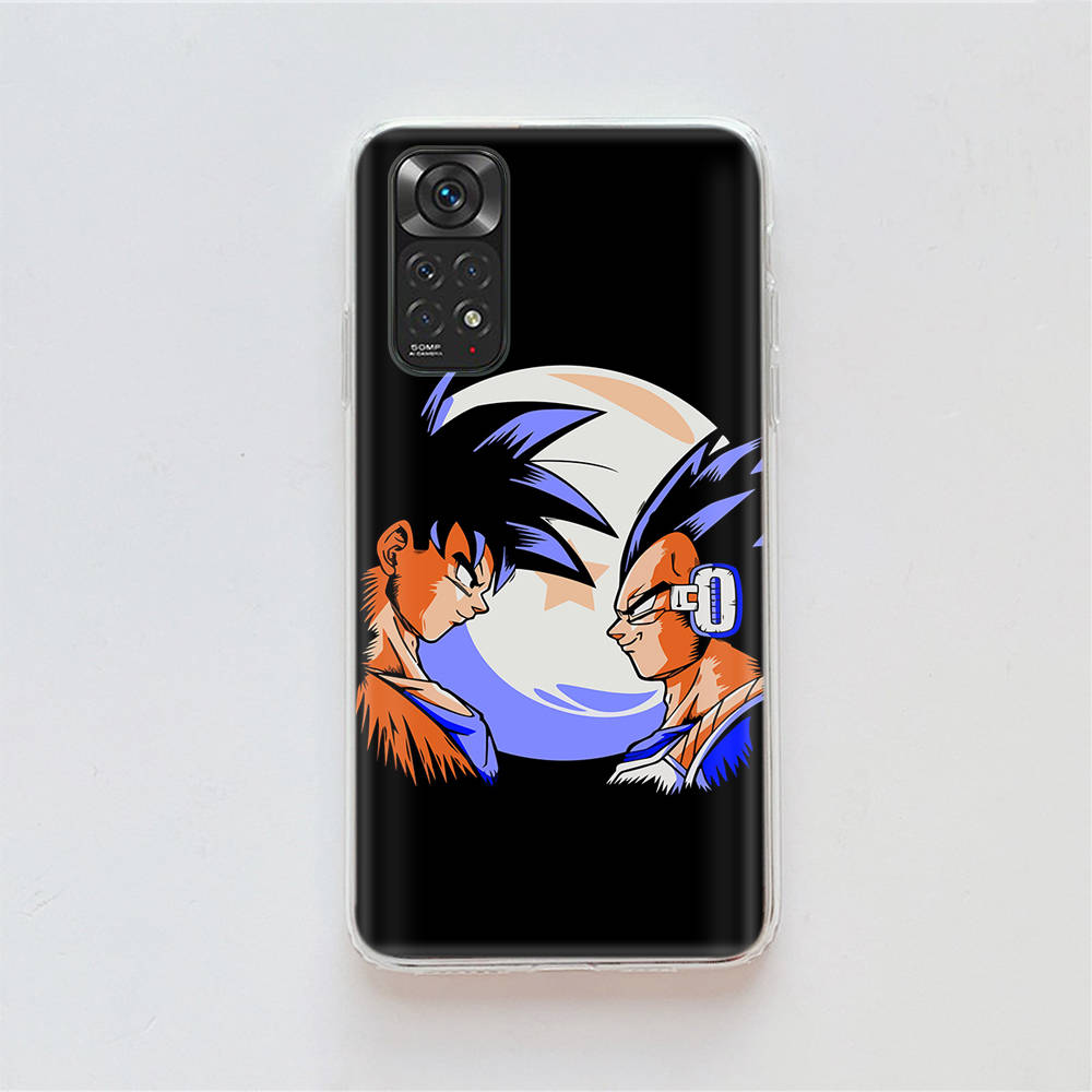 DT41 Dragon Ball Super Hülle für Samsung A04 A14 A23 A34 A54 M23 M33 M52 M53 Realme 10 9 C30S C35 C55 VIVO Y02S Y21 Y33S Y51 X80 Pro Klare Abdeckung