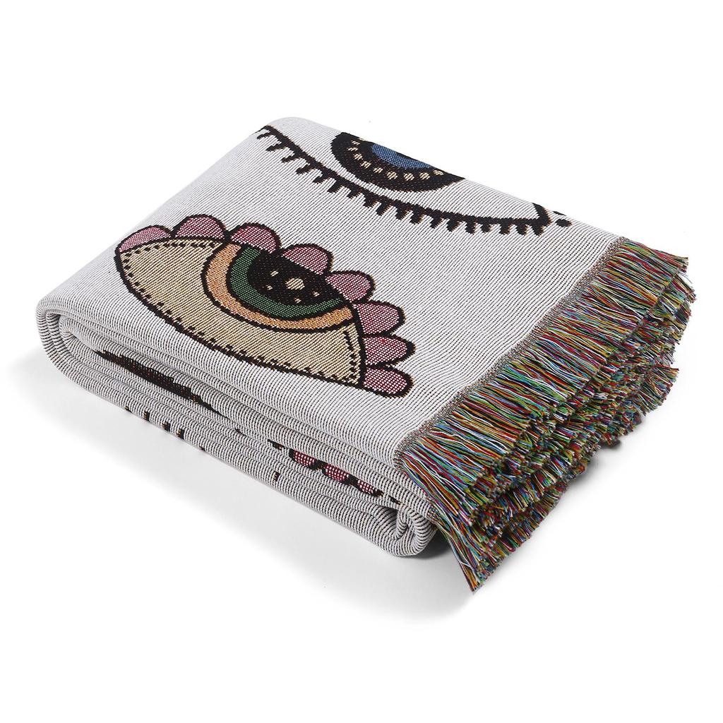 Bohemian Multifunctional Throw: Outdoor Camping, Picnic, & Sofa Blanket in Ins Style