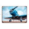 Aircraft Metal Plaque Poster Club Club Create Bar Club Tin Sign Poster