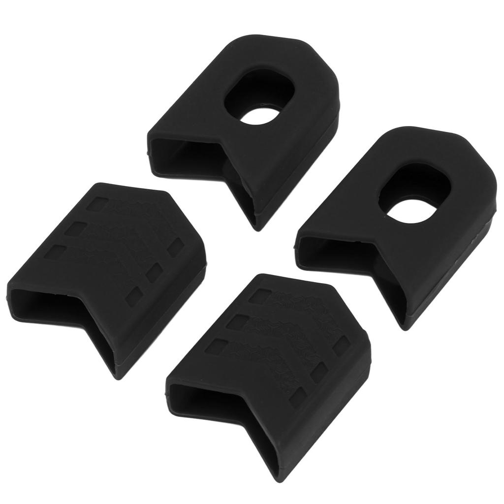 4pcs Crank Boots Durable Wearable Effective Protective Compact Stable Easy Replaceable Lightweight