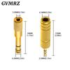 1PCS Gold 6.3mm 1/4" Male Plug To 3.5MM 1/8" Female Jack Stereo Headphone Audio Adapter Home Connectors Adapter Microphone