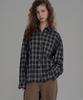 ANDNEEDS Robin Check Shirt (Black)