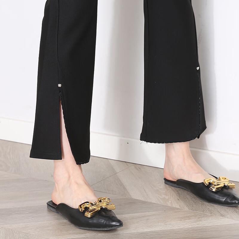 Hodo Women's High-Waist Elastic Casual Long Pants