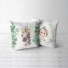 Cute Rabbit Giraffe Animals Children Room Decor Polyester  Cushion Cover Sofa Pillow  Home Decoration Throw Pillowcase
