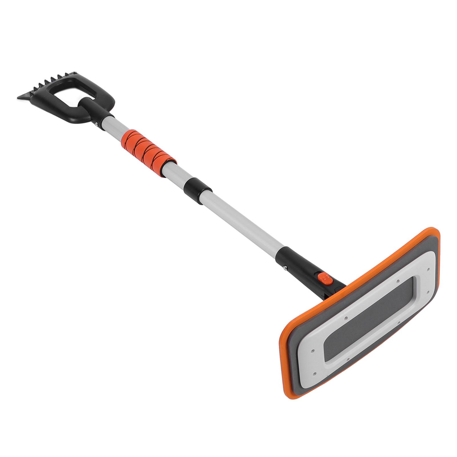 Car Snow Scrapers Aluminium Alloy Ergonomic Handle Efficient Snow Removal Snow Broom Ice Scraper for Car