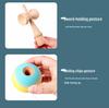 Traditional Bamboo Wood Kendama Skill Toy - Puzzle Ball and Sword Gift