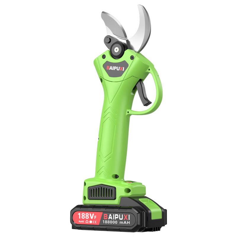 BAIPUXI Electric Rechargeable Pruning Shears CN Plug (adapter Included)