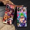 One Luffy Pieces Yamato Cartoon Funda For Iphone 17 Case For iPhone 16 15 11 12 13 Mini 17 Pro Max 16 Plus 17E 16E Air Soft Case