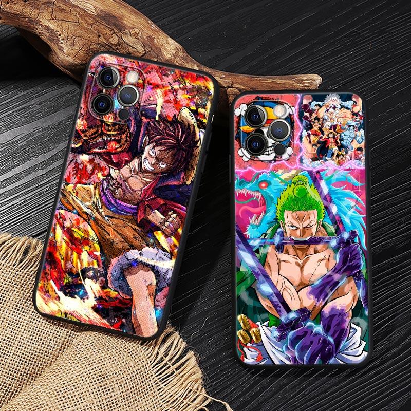 One Luffy Pieces Yamato Cartoon Funda For Iphone 17 Case For iPhone 16 15 11 12 13 Mini 17 Pro Max 16 Plus 17E 16E Air Soft Case