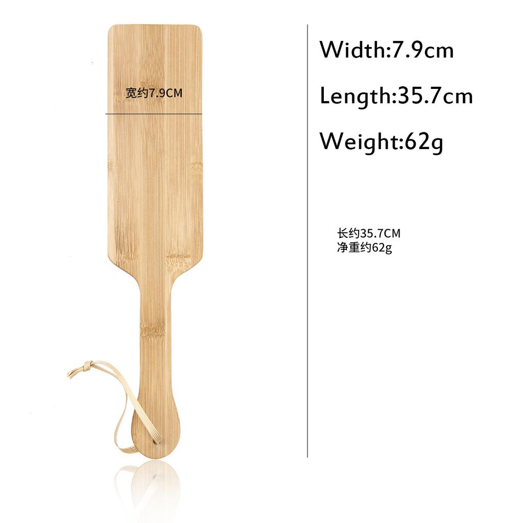 Large Bamboo Kinky Spanking Paddle Whip BDSM Adult Game Slave Erotic Rectangle Sex Toys Couples Flirting Role Play