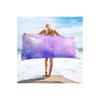 Superfine Fiber Square Beach Towel With 3d Digital Print For Beach Vacation Use