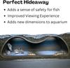 Multifunctioneel Aquarium Ondergrondse Tunnel Grot Onder Grind Tunnel Curve Aquarium Decoratie Tunnel Grotten Vissentank Decoratie