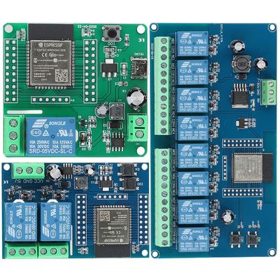 ESP32 1/2/8 Channel WIFI Bluetooth-compatible BLE Relay Module Power Supply DC 5-30/60V ESP32-WROOM Development Board