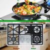 Gas Stove Cover, Gas Stovetop Mat, Protective Mat, Stain-Resistant, Rust-Resistant, Heat-Resistant, Oil-Splash-Resistant, Burn-Resistant, Flame-Retard