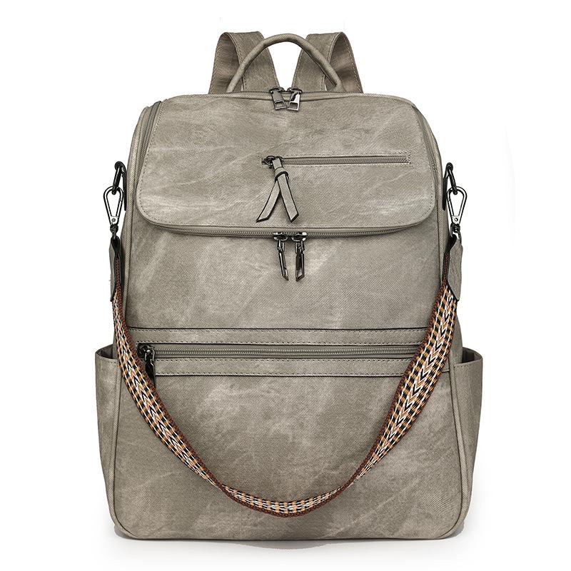 Chic British Style Retro Backpack: Spring 2025 Trend for College Students