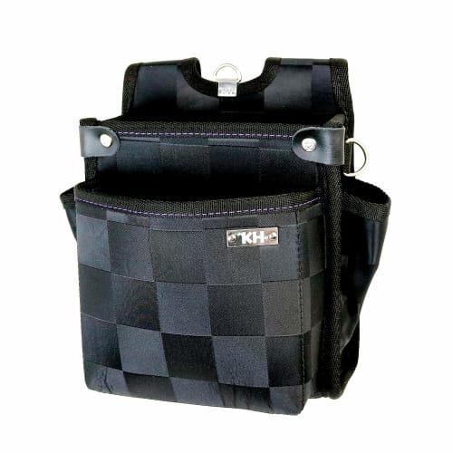 Kiyo Ryuga Large Waist Bag RY800 Black