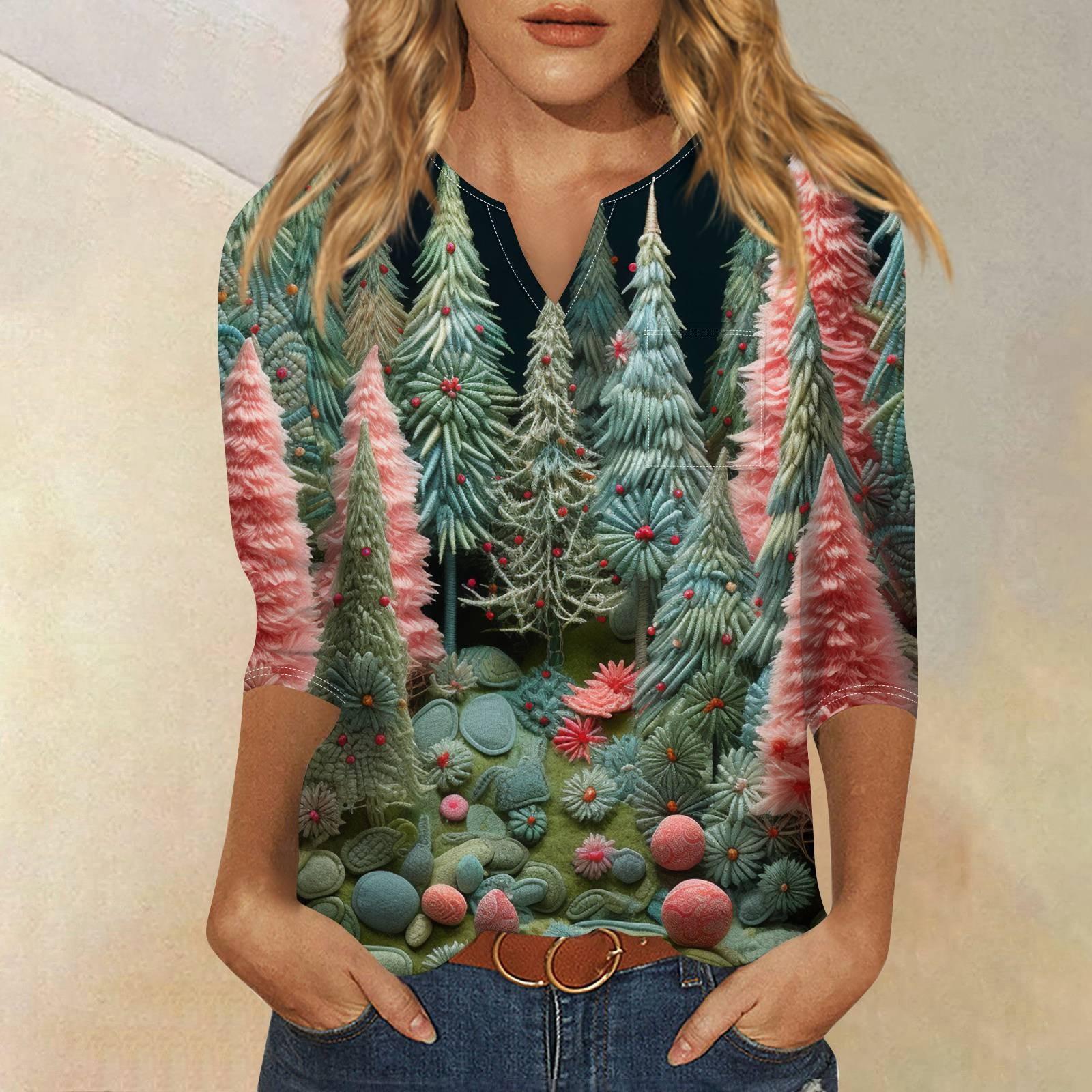 Женская рубашка с рукавом семь дюймов — фото 3