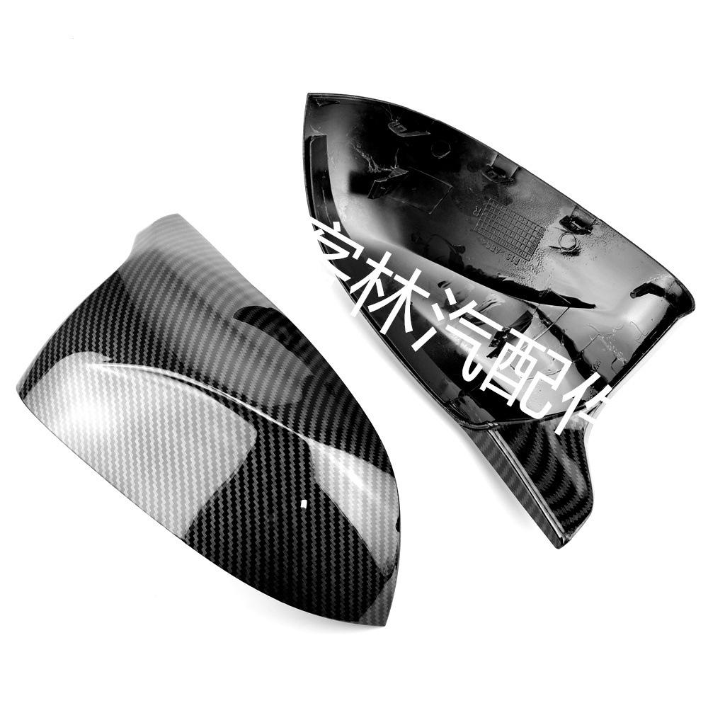 Available: Carbon Fiber Gloss Black Rearview Mirror Shell for BMW X3 X4 X5 X6 F15 F16
