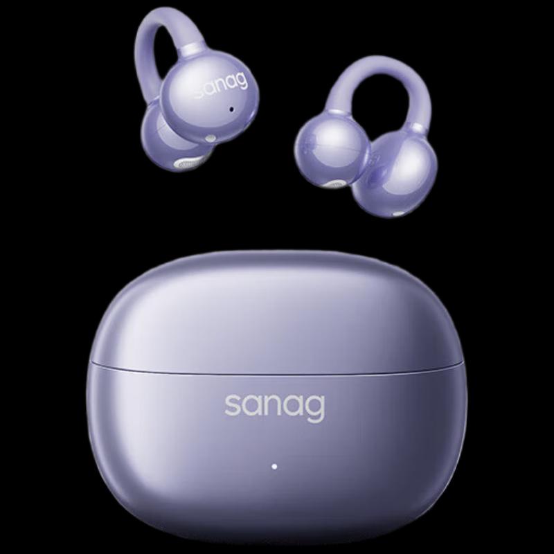 SANAG Z60S Wireless Open-Ear Clip-On Bluetooth Headphones